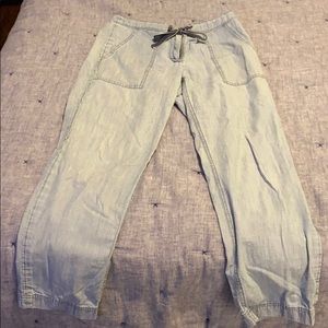 J Crew Chambray Pants